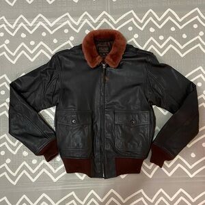 Vintage BUAER-U.S.NAVY G-1 bomber pilot flight jacket